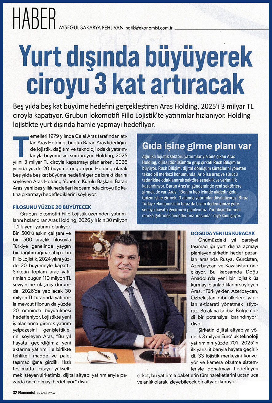 Ekonomist Dergisi Ocak 2026