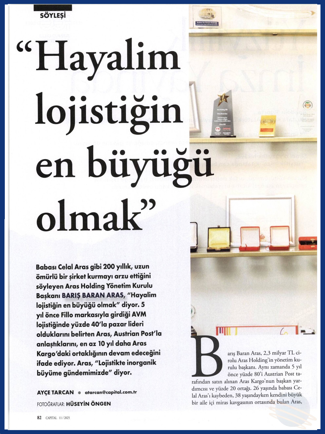 Capital Dergisi Kasım 2025