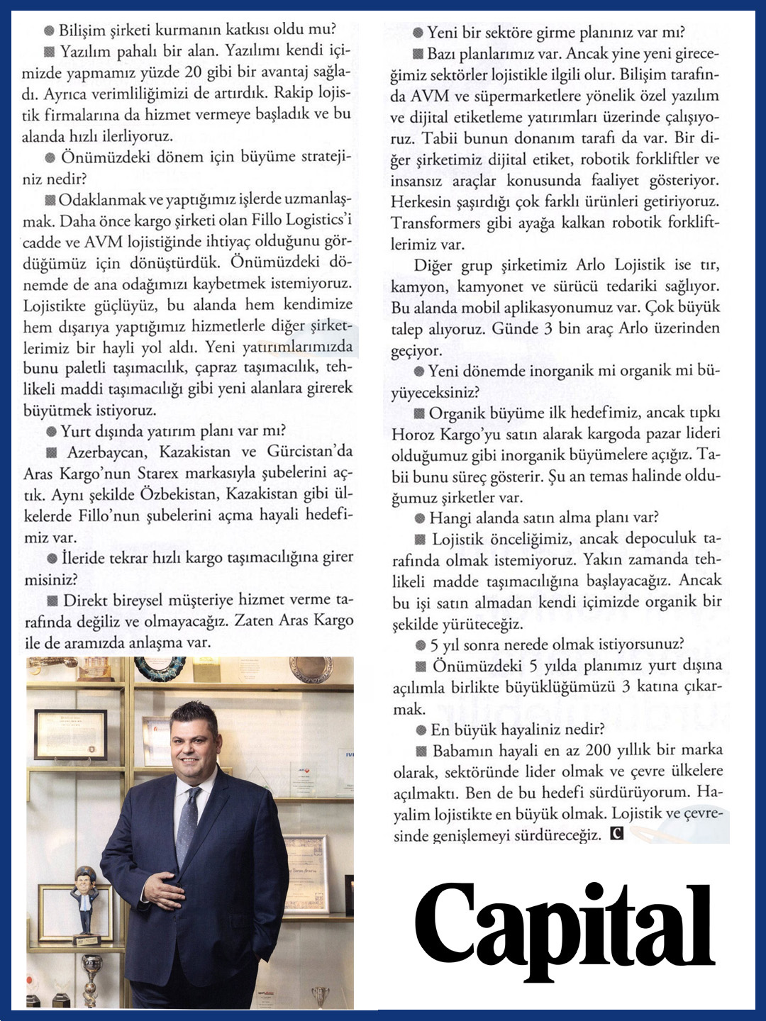 Capital Dergisi Kasım 2025